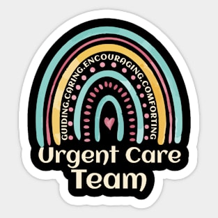 Rainbow Urgent Care Nurse Team, Minor Injury Unit RN nurse Sticker